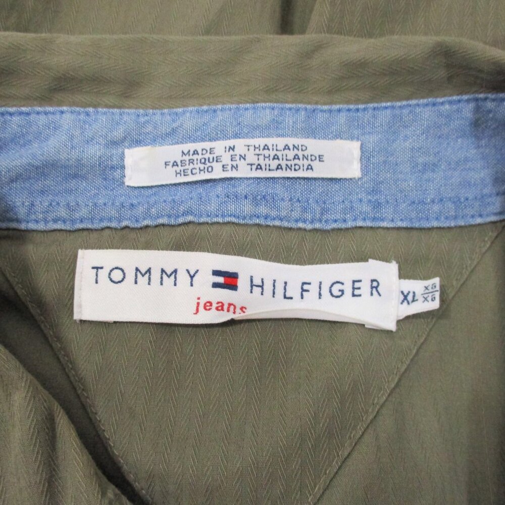 Tommy Hilfiger Fitted Snap Front Collared Shirt - Picture 5 of 7